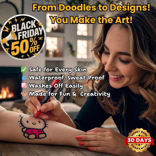 INKFLOW™ Temporary Tattoo Pens