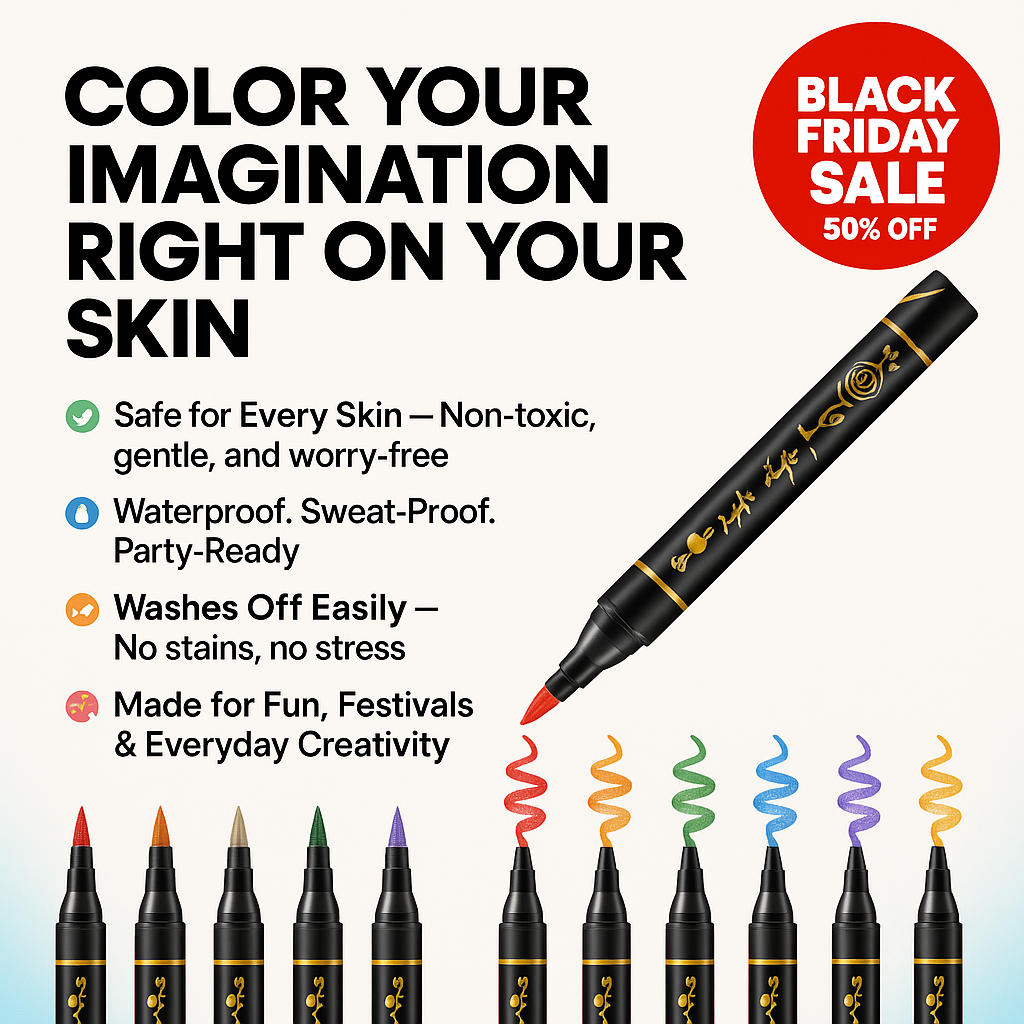 INKFLOW™ Temporary Tattoo Pens